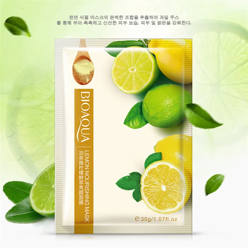 BIOAQUA 1PC Natural Essence Facial Mask Moisturizing Oil Control Shrink Pores Brighten Face Beauty Skin Care Available Wholesale | Красота и