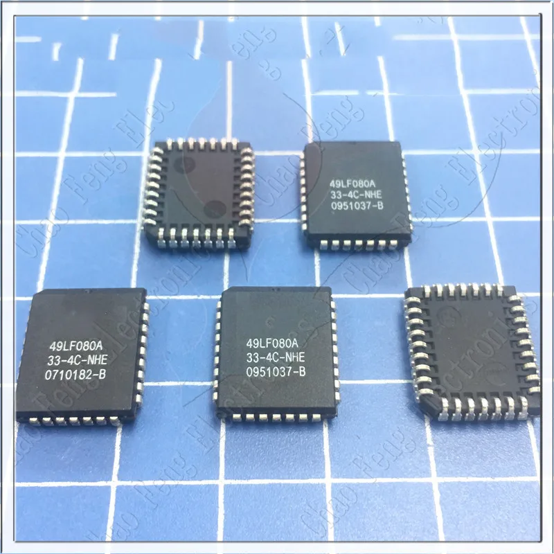10 шт./лот SST49LF080A 33 4C NHE NH 49LF080A PLCC32|Соединители| |