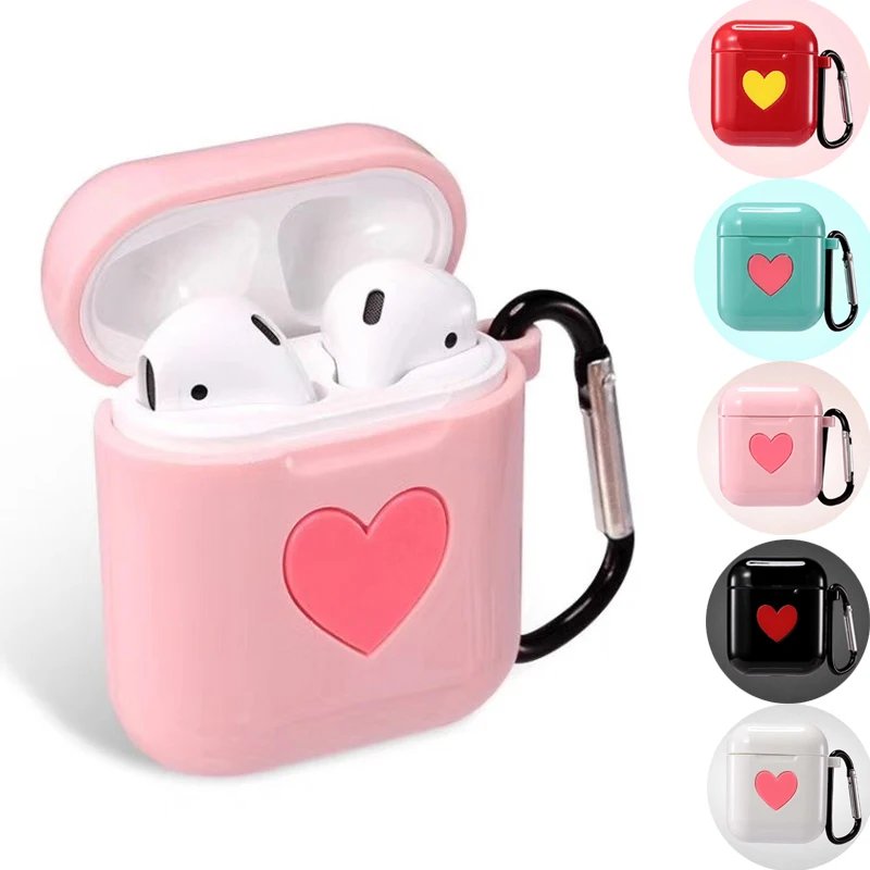 1PCS Cute Bluetooth Wireless Earphone Case For Apple AirPods TPU Silicone Charging Headphones Cases for Airpods Protective Cover |