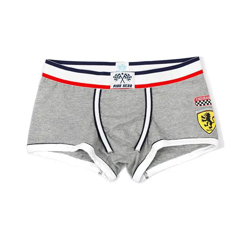 Мужское нижнее белье хлопковые шорты боксеры розового цвета|brand men underwear|f