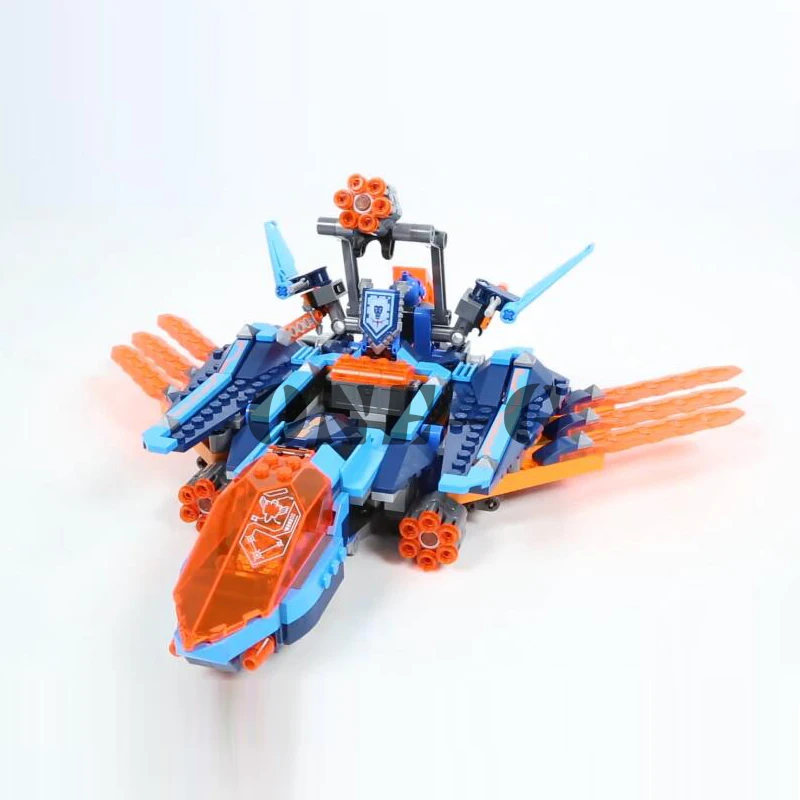 Строительные блоки глина Сокол боец Blaster 10596 Совместимость legoinglys nexo Рыцари 70351