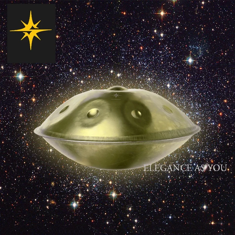 Ручная работа, китайский Hijaz/Equinox/HijazKar, шкала из нержавеющей стали, ручной барабан, сумка для азотирования ржавчины, ударный барабан