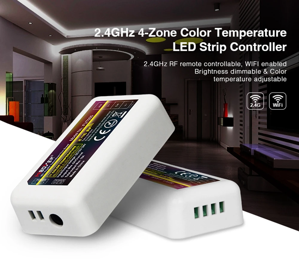 Mi Light RGB+ CCT FUT035 FUT036 FUT037 FUT038 FUT039 2,4G RF беспроводной Одноцветный диммер CCT RGB RGBW контроллер светодиодной ленты