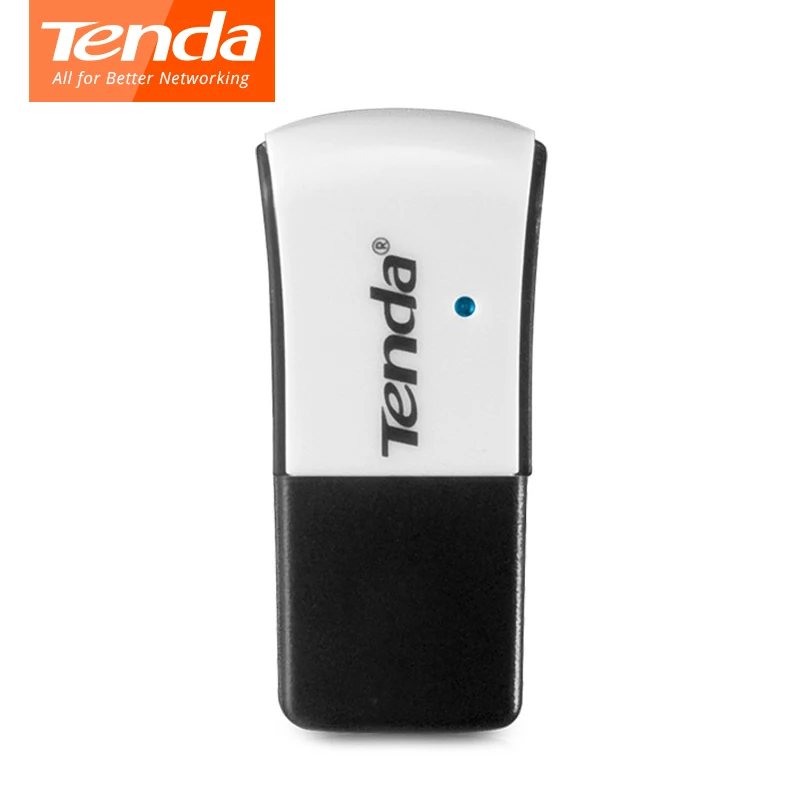 Tenda Wifi адаптер 802.11n/g/b Wi Fi Антенна 150 Мбит/с 2,4 ГГц Беспроводная сетевая карта мини внешняя USB2.0 wifi для настольного ноутбука