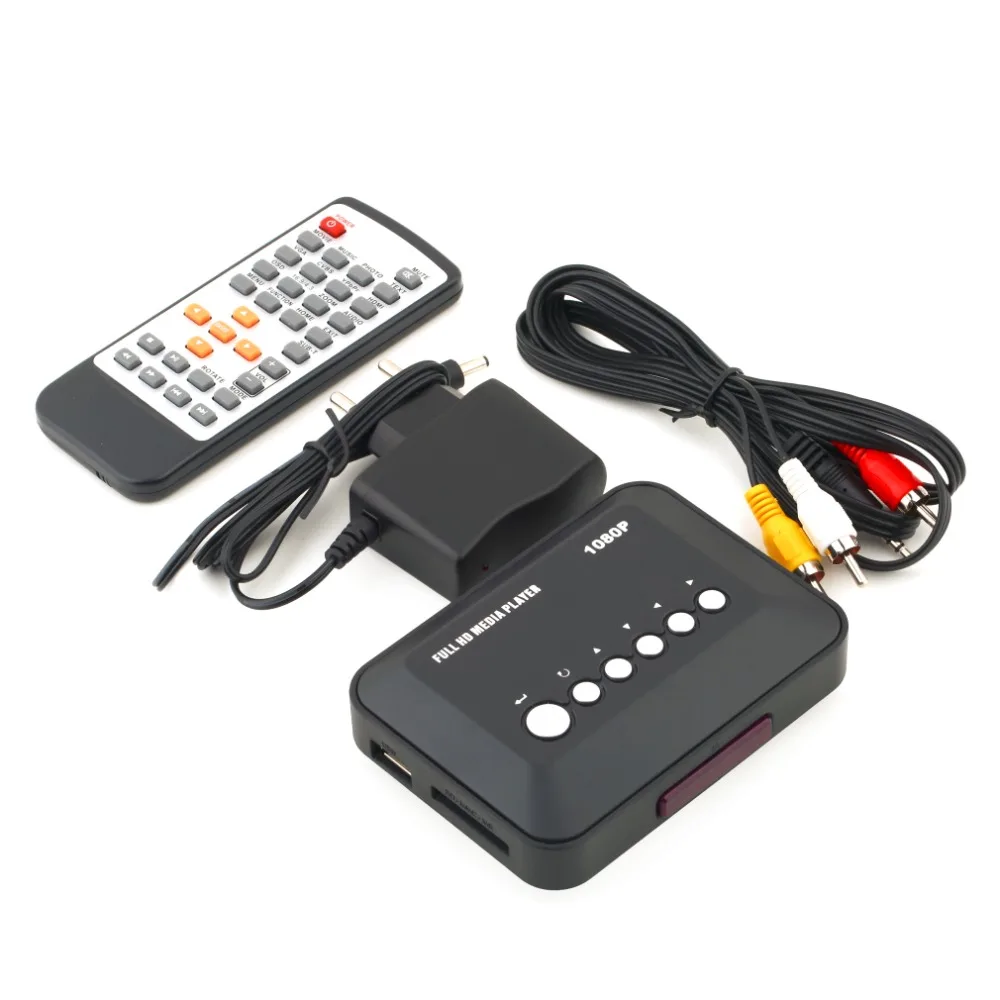 1080 P Профессиональный Full HD USB HDMI мультимедиаплеер видео MMC RMVB MP3 Домашнее использование