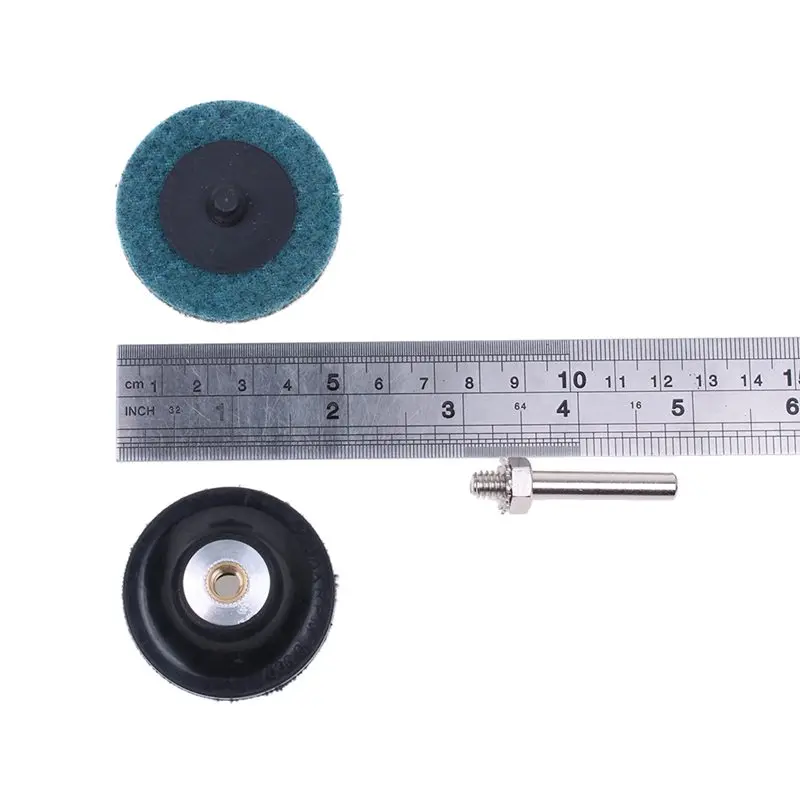 31 шт. шлифовальный диск Roloc 50 мм быстросменный поднос держатель для металлической