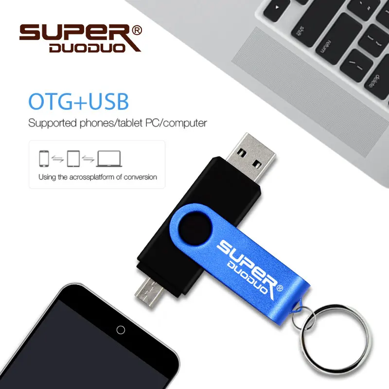Красочные OTG USB 2 0 Флеш накопитель 4 ГБ 8 оперативной памяти 16 Гб встроенной