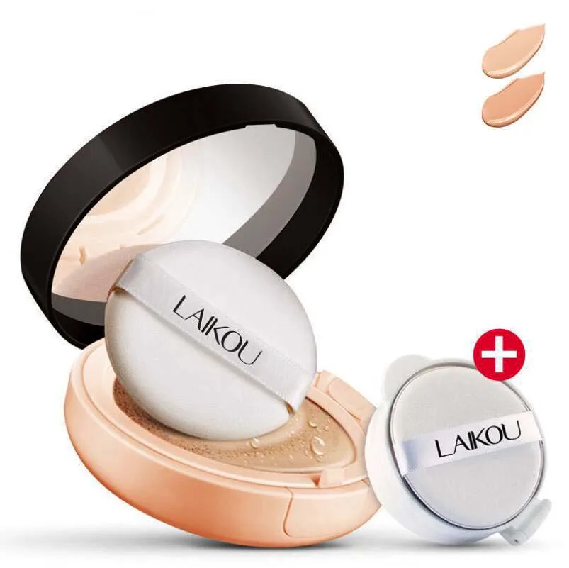 

Newly tecnology cushion multi effects foundation cream rose essential oil Deep sea pearl powder