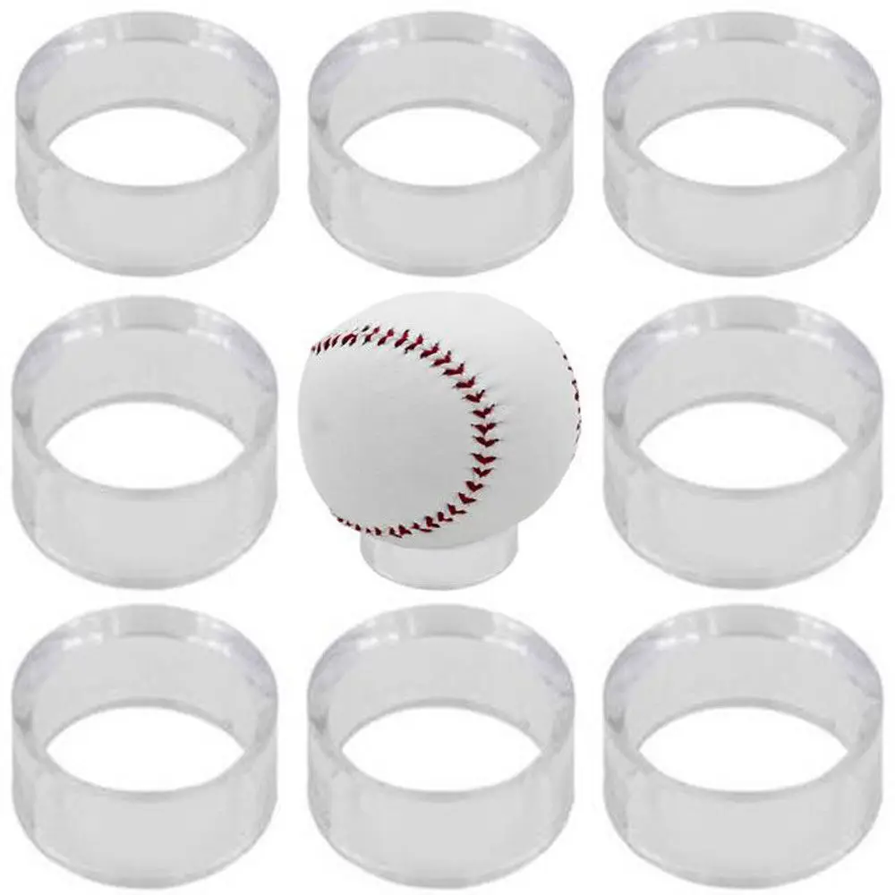 Прозрачная пластиковая подставка для мячей 3 шт./Лот пластиковый держатель