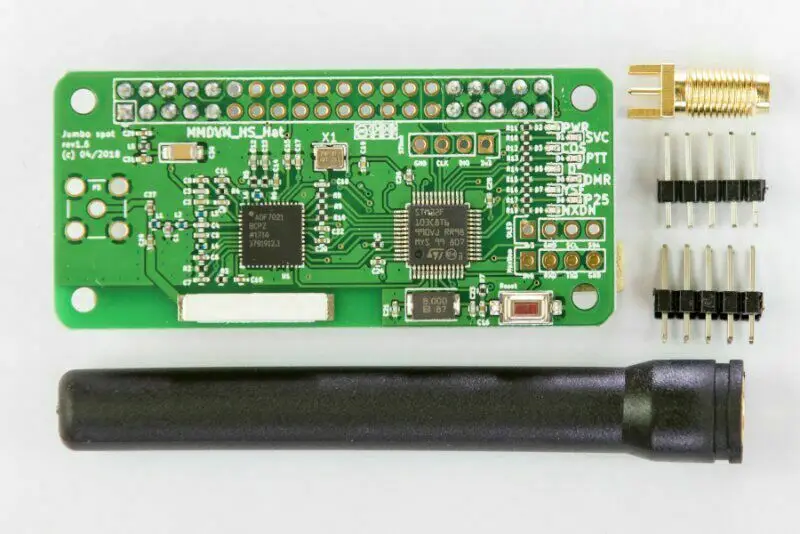 Новый Портативный Размеры OLED Дисплей Алюминий приемник сигнала MMDVM hotspot