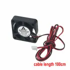 Охлаждающий вентилятор Gdstime для 3D-принтера, охлаждающий вентилятор для компьютера с двухконтактным шарикоподшипником, 40 мм, 24 В постоянного тока, 20 шт.