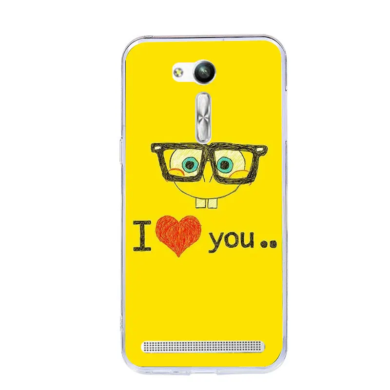 J&ampR Soft TPU Phone Cover For Asus Zenfone Go ZB552KL X007D 5.5 Silicone Case Colorful Printing Cases Cartoon Animals |