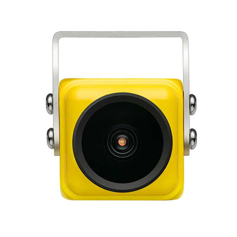 Caddx Turbo S1 1/3 CCD 600TVL ИК заблокированная камера FPV желтая/зеленая NTSC/PAL DC 5V 40V широкое