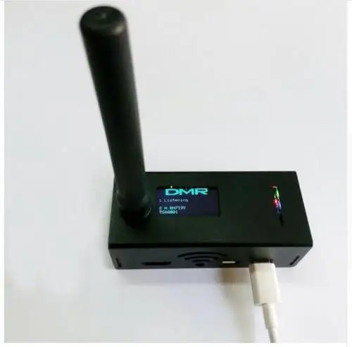 Антенна + чехол OLED MMDVM Поддержка точки доступа P25 DMR YSF для Raspberry pi|Аксессуары MP3