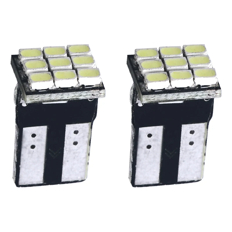 1 шт. T10 192 168 W5W 9 SMD 1206 светодиодный габаритный автомобильный фонарь Чтения Купол 9SMD