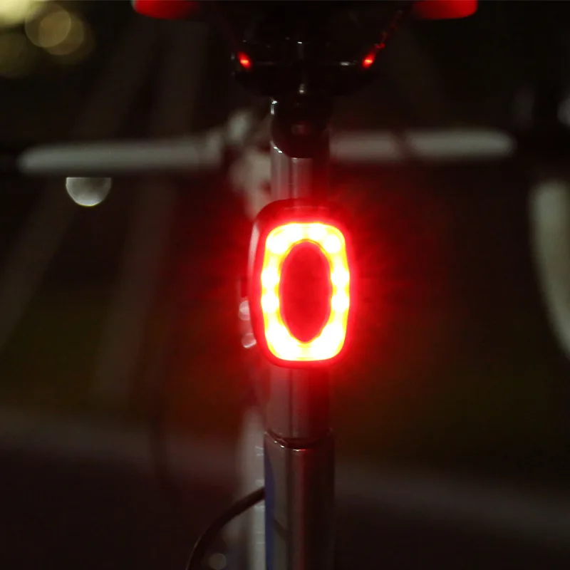 Sireck Bicycle Rear Light 7 Flash Mode USB Charging LED Bike Tail Waterproof Cycling Safety Warning Lamp Luz Bicicleta | Спорт и