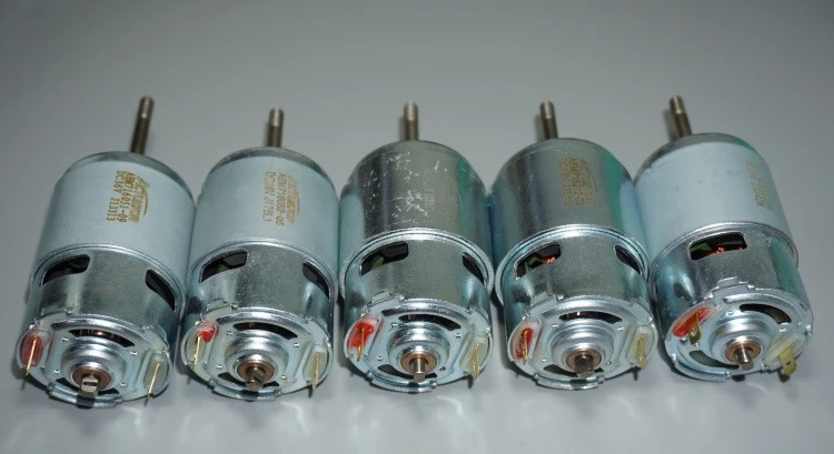 775 DC мотор-редуктор постоянного тока 12В 18V 24V 36V большой крутящий момент спереди-шаровой подшипник ручная газонокосилка мотор