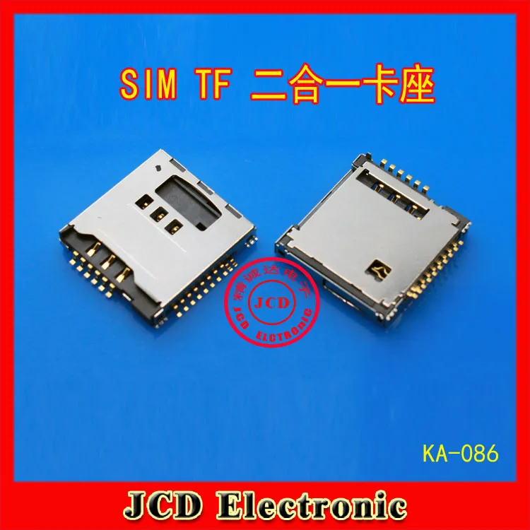 ChengHaoRan 50 шт. для Samsung S5230 S5233C S3930 W589 F488E M628 B3210 держатель чтения sim-карт слот лоток KA-086