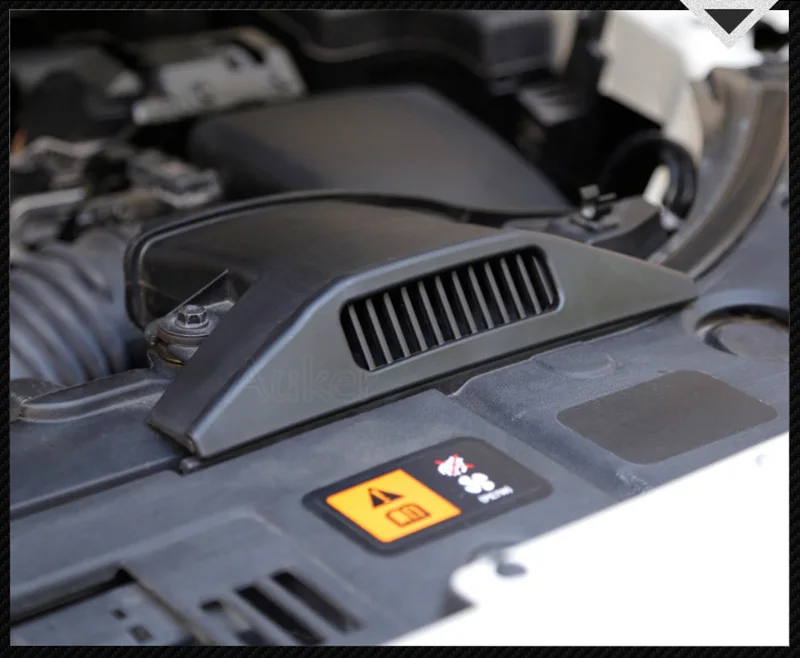 Для Mazda CX 5 CX5 2017 2018 2019 2020 2021 KF воздуховода двигателя Vent Защитная крышка Стикеры
