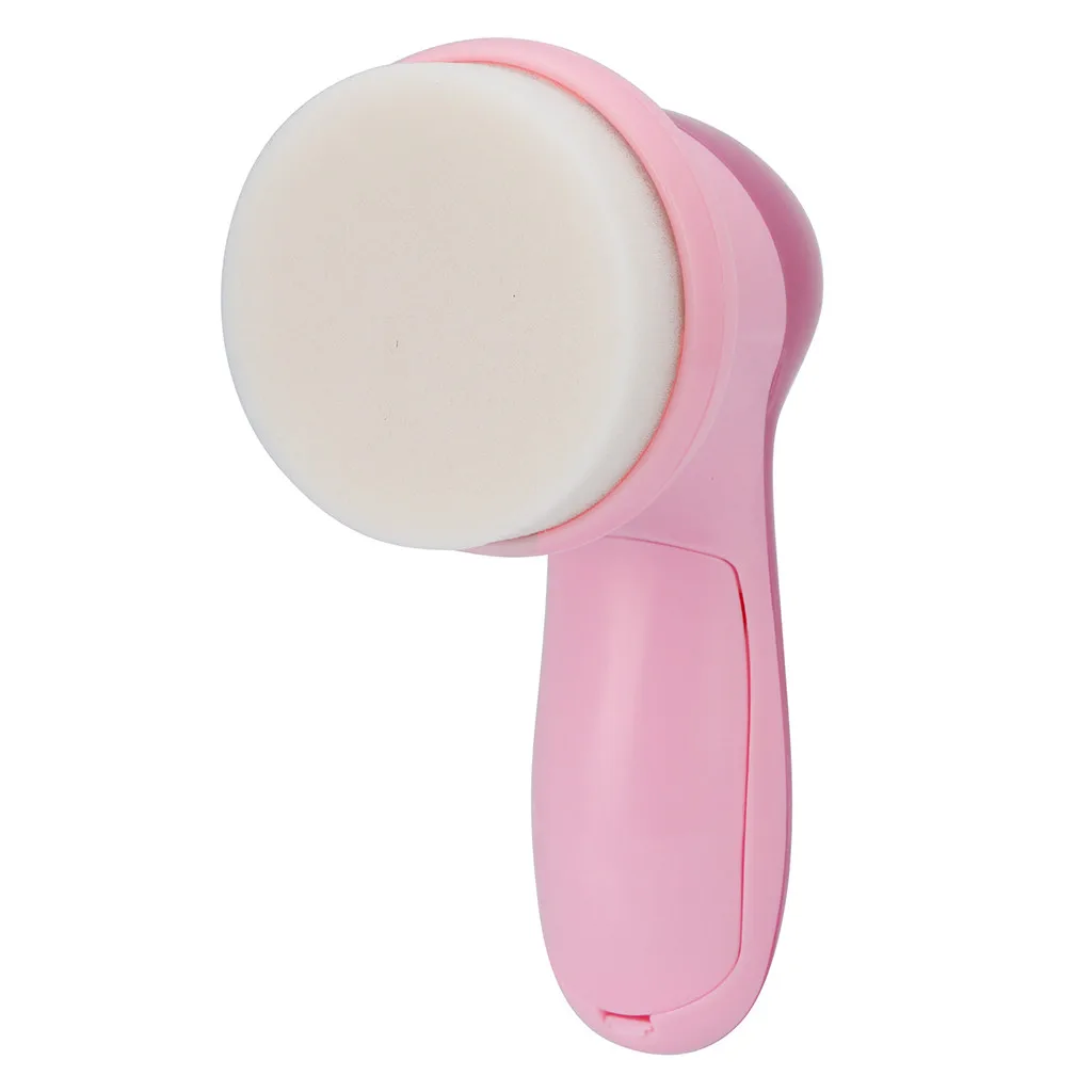 Электрическая вращающаяся Очищающая щетка для лица с аккумулятором средство