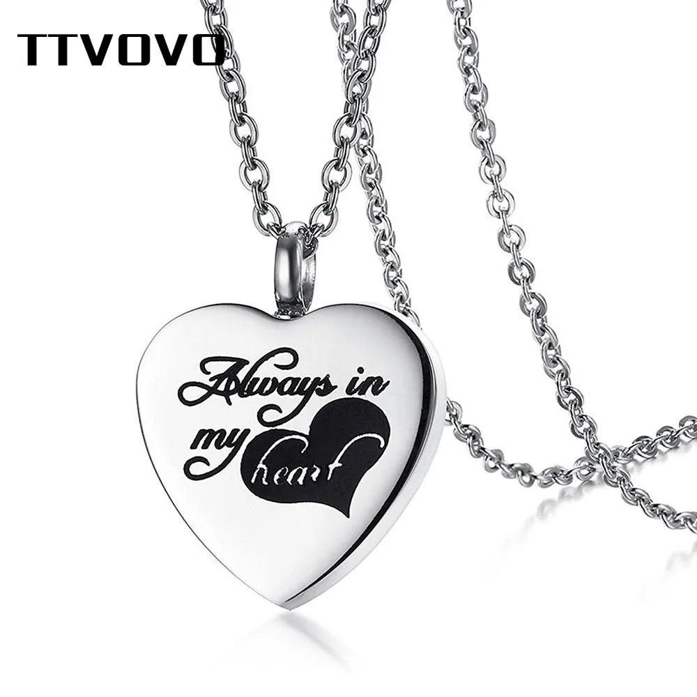 TTVOVO открытые подвески, подвеска, ожерелье для женщин и мужчин, ювелирные изделия из нержавеющей стали