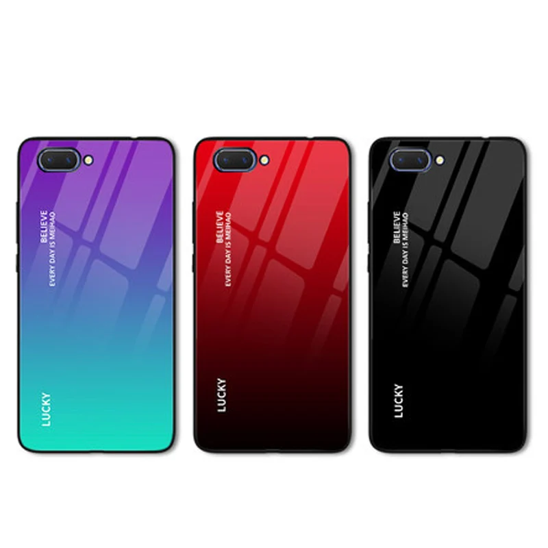 6 2 дюйма для OPPO Realme C1 мобильный телефон чехол C 1 закаленное стекло задняя крышка