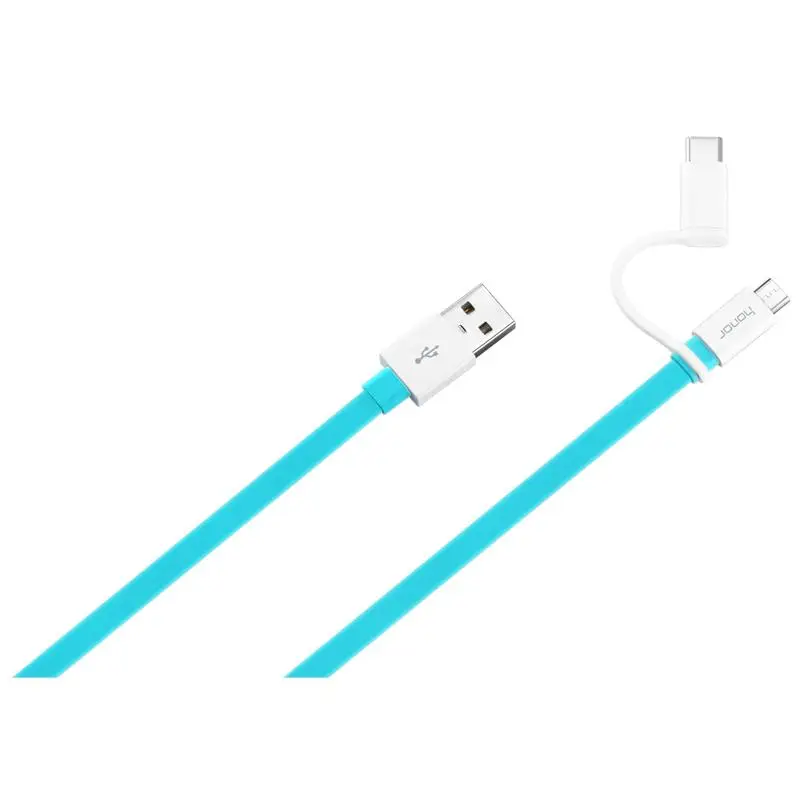 Оригинальный кабель Huawei Honor AP55 Micro USB и Type C 2 в 1 шнур для зарядки передачи данных Mate
