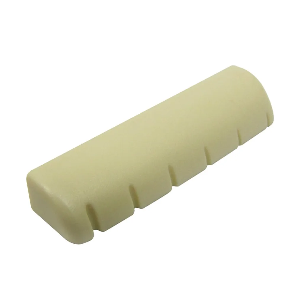 FLEOR набор пластиковых шлицевых акустических гитар Гайка Седло и Мост Pin для 6