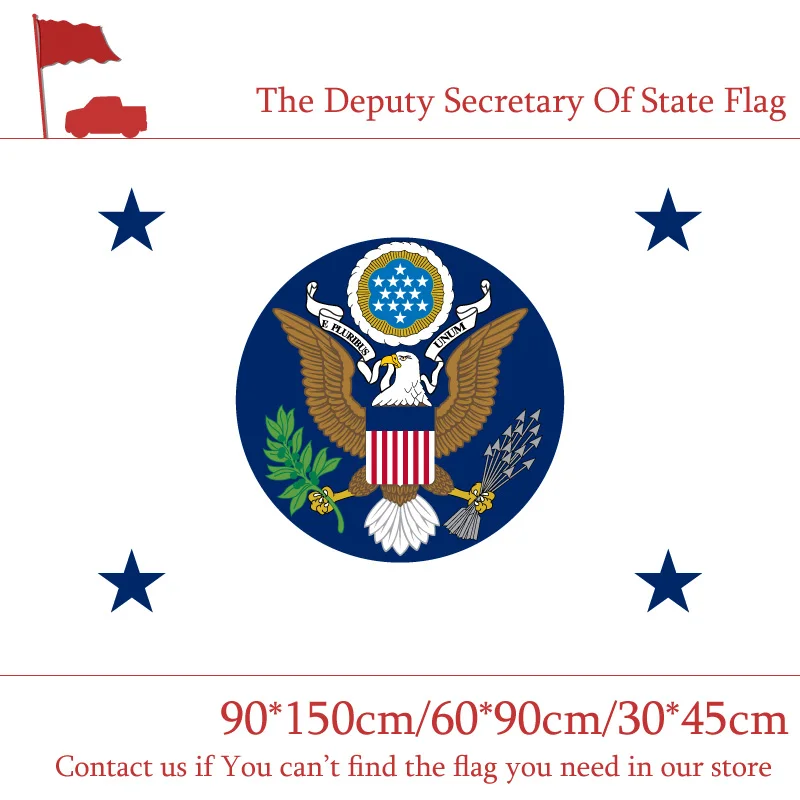 Флаг Генерального секретаря США 90*150 см 60*90 30*45 флаг автомобиля 3x5 футов баннер из