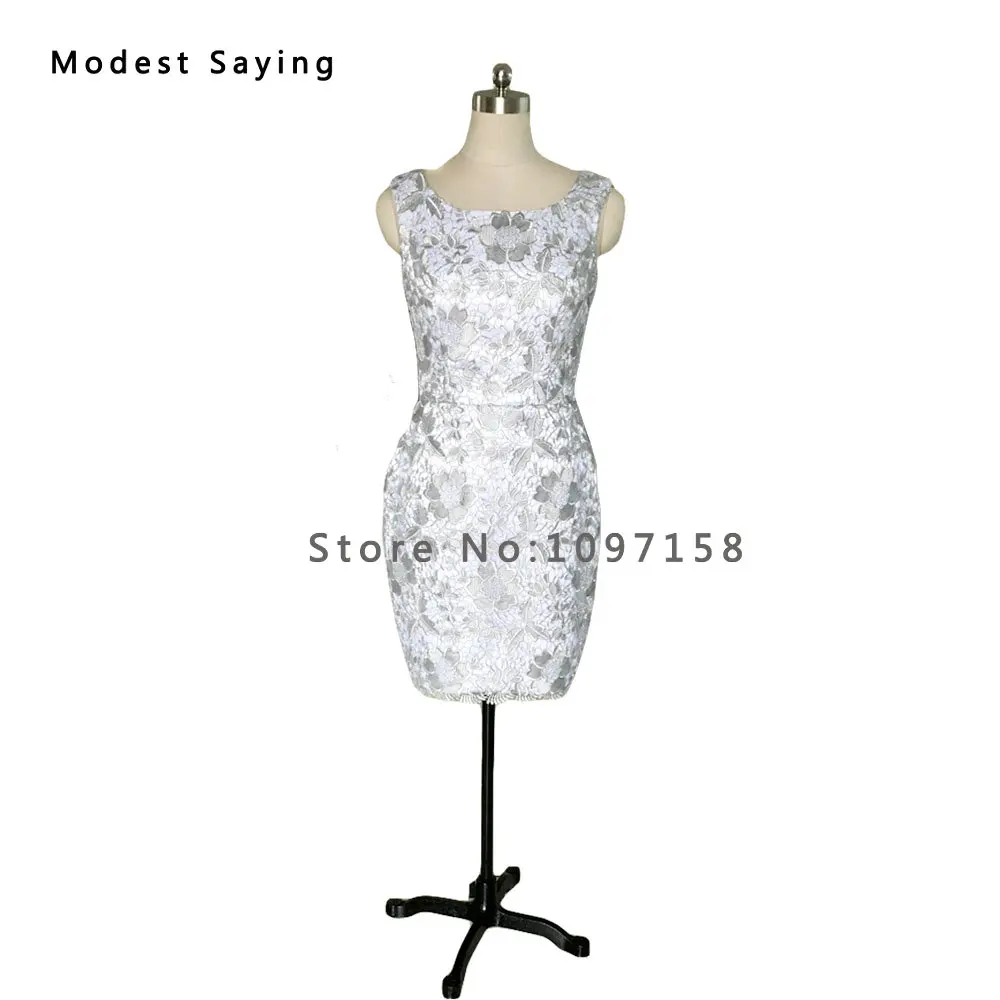 Кружевное платье для матери невесты с длинным рукавом жакетом болеро короткое