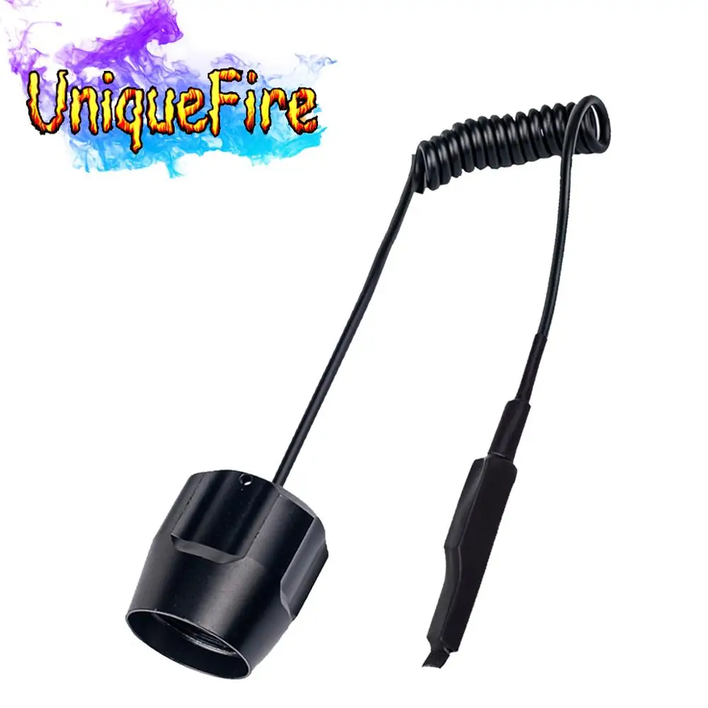 

UniqueFire Remote Press Flashlight Switch Tail For UF-1406 IR Light Night Vision Zoom LED Torch Free Shipping