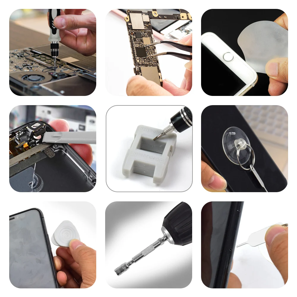 

NEWACALOX 116PC Precision Screwdriver Set Torx/Phillips/Hex Mini Screw Driver for Phones Watch Repair Hand Tool Screwdriver Set