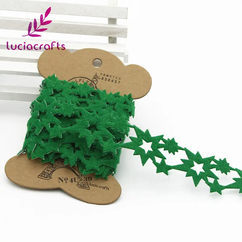 Распродажа! Lucia crafts, 2 ярда, много вариантов, ручная работа, кружевная лента, самоклеющиеся, рождественские, вечерние, рождественские украшения, аксессуары Q0804