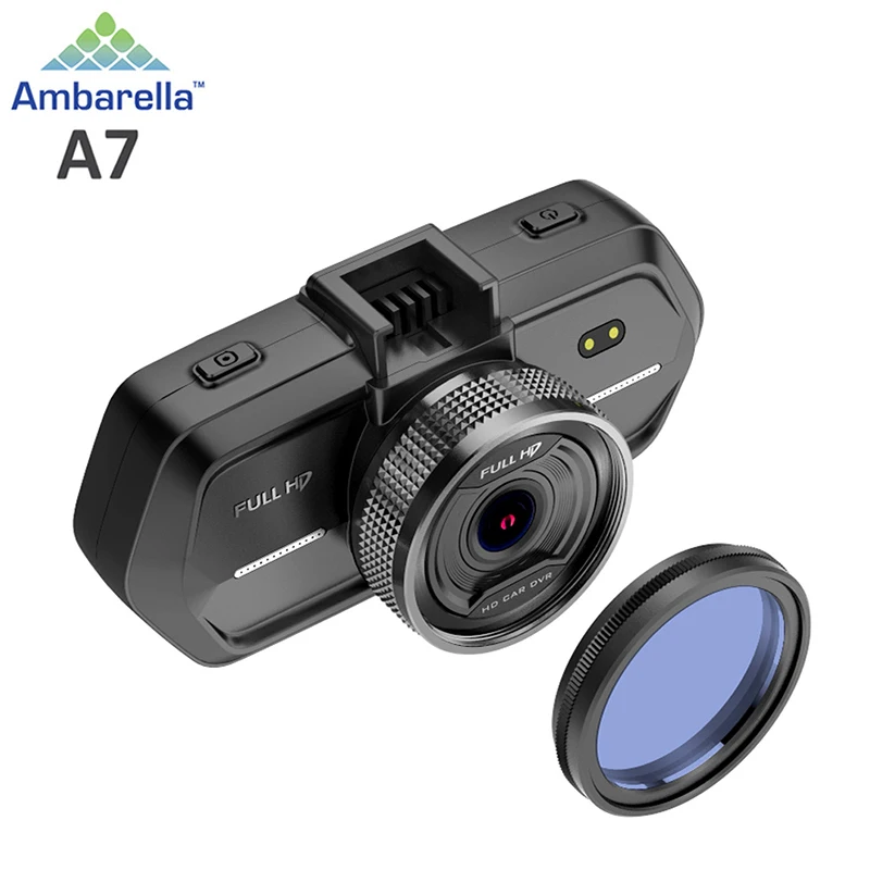 Реальные Ambarella A7LA50 Автомобильный Видеорегистратор Камеры Super HD 1296 P Видеокамера