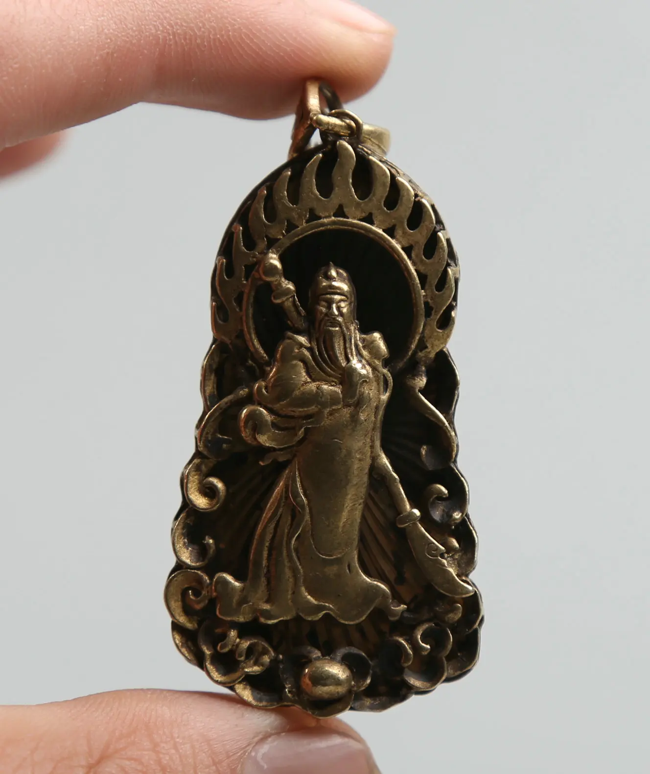 Коллекционная редкая бронзовая статуэтка 59 мм/2 3 дюйма | Дом и сад