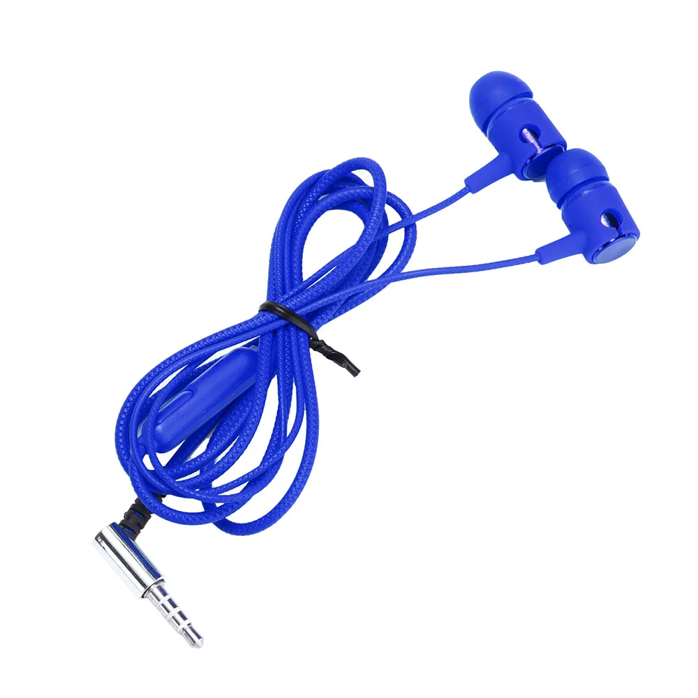 HIPERDEAL Универсальный 3,5 мм Jack In-Ear стерео вкладыши Шум Conceiling наушники с микрофоном для сотового телефона ПК 15J Прямая