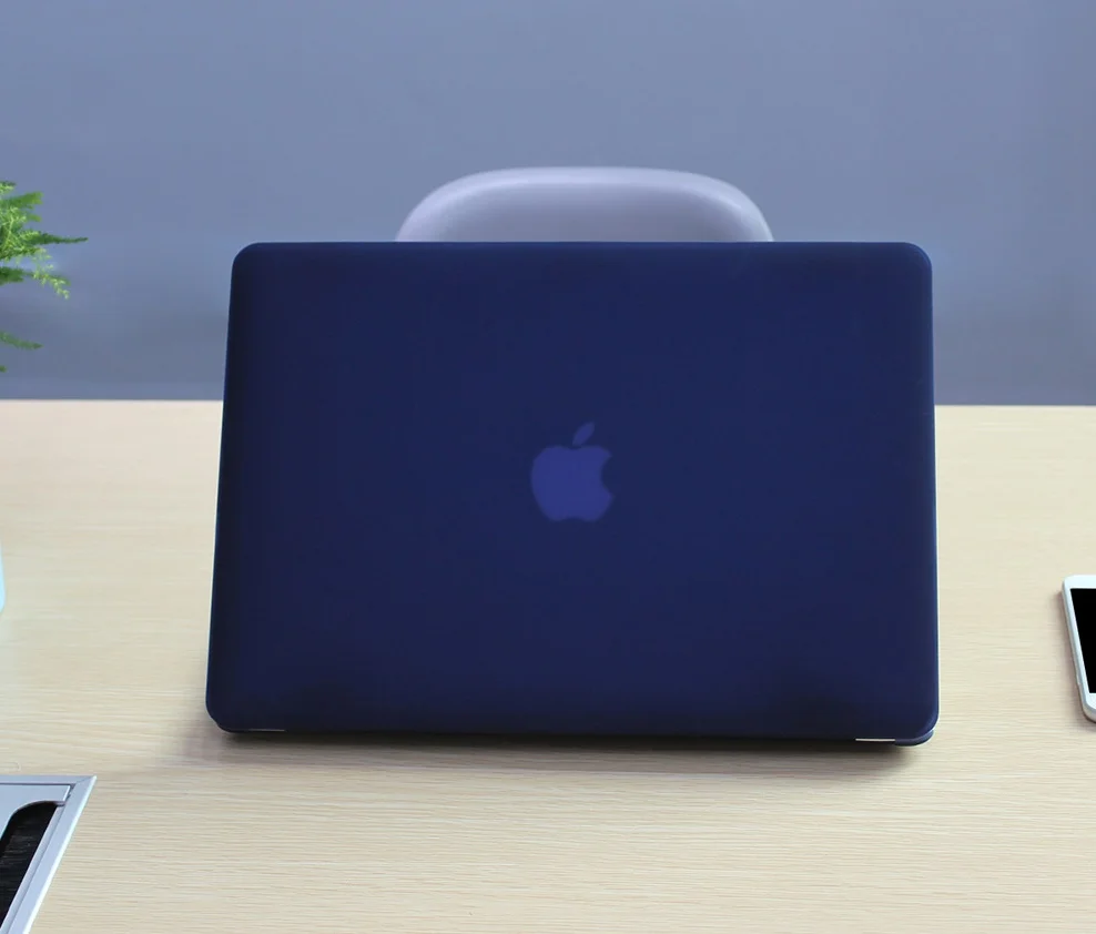 Матовый прорезиненный жесткий чехол + для клавиатуры только Apple Macbook Touch ID 13 Air с