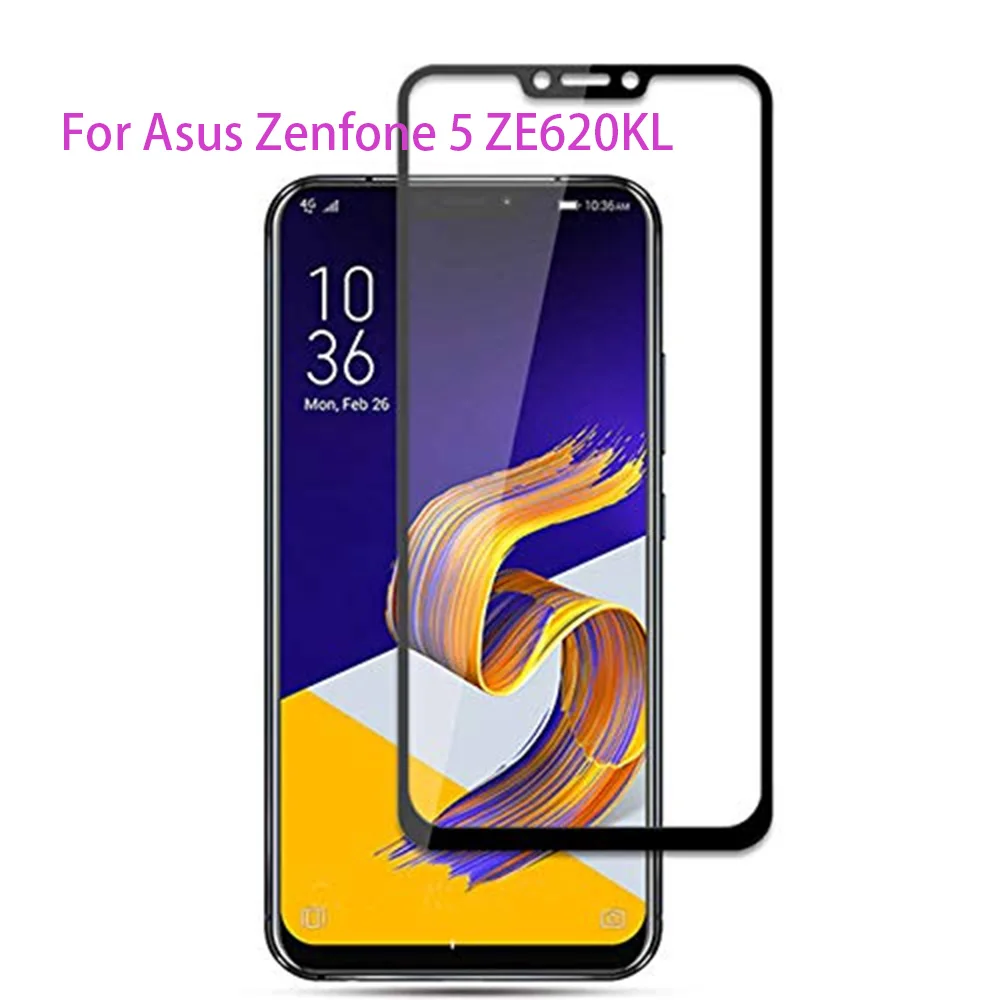 Закаленное стекло Naxtop 2.5D для Asus Zenfone 5z / 5 Lite Max Pro (M2) (M1)/4 2 шт.|Защитные стёкла и