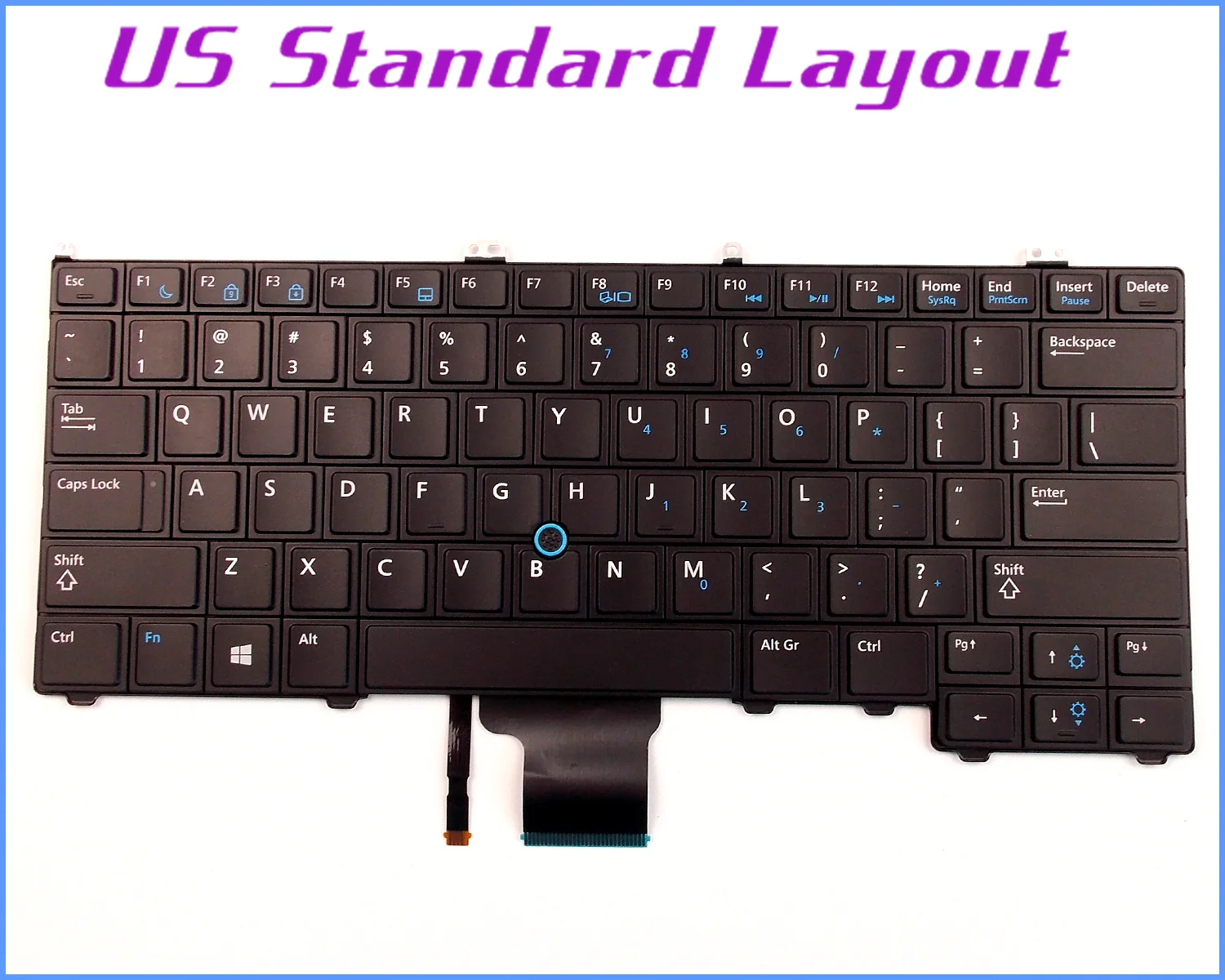 Клавиатура для ноутбука Dell Latitude 12 7000 E7440 E7240 RXKD2 8PP00|keyboard for dell|keyboard dell latitudedell latitude