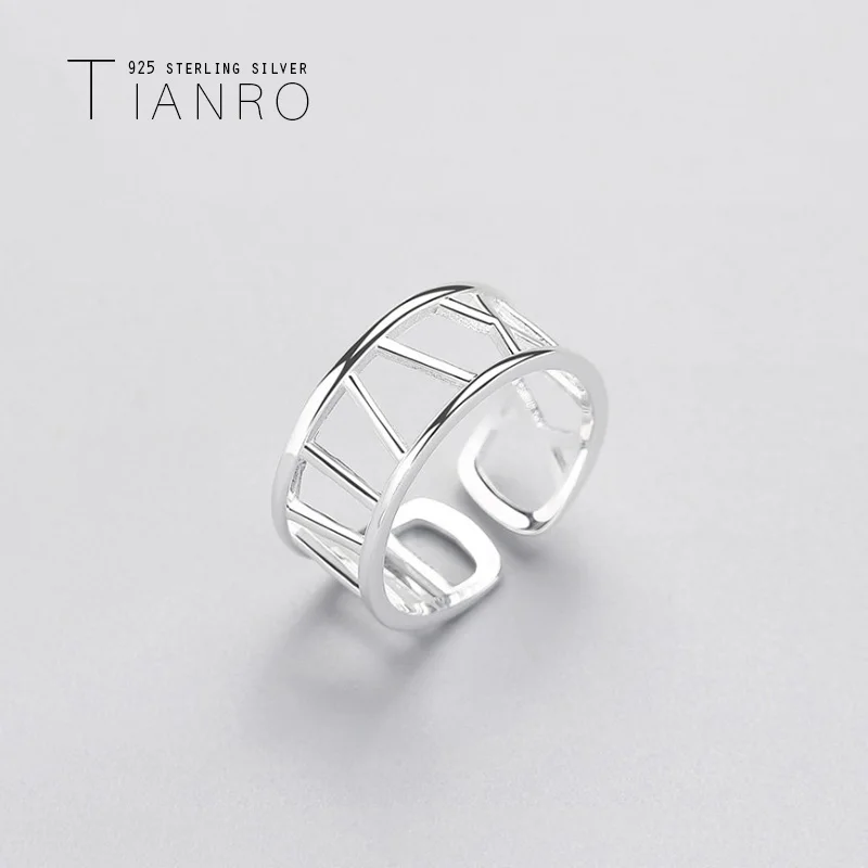 TIANRO ювелирные изделия из стерлингового серебра 925 пробы женские темпераментные