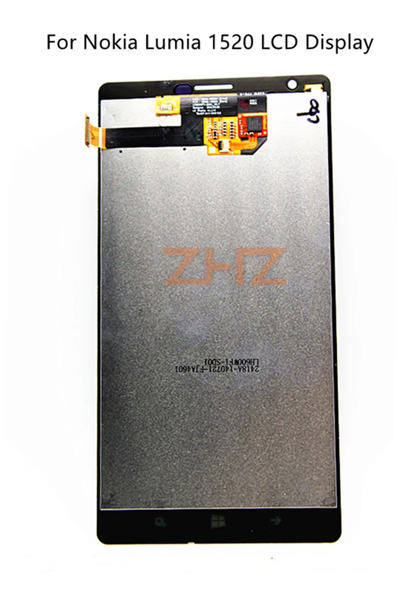 Для Nokia Lumia 1520 ЖК дисплей сенсорный экран дигитайзер в сборе с рамкой для запасные