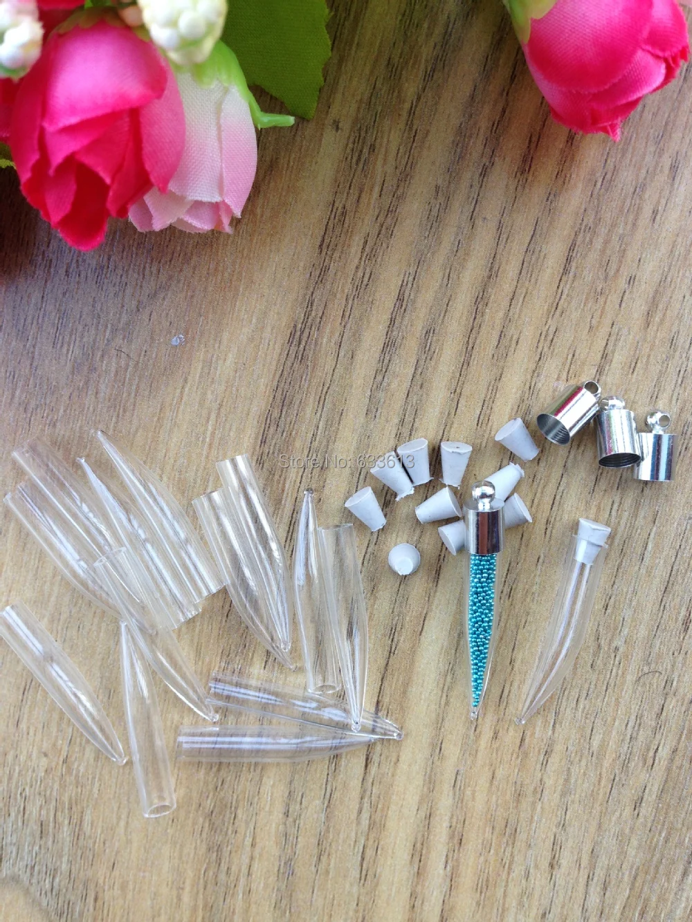 

Бесплатная доставка, компл./лот, волшебное зелье, Викка, стеклянная подвеска в виде бутылки с металлической крышкой из резины