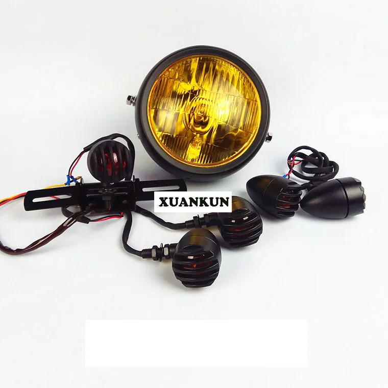 CG125 Ретро налобный фонарь для мотоцикла ретро задний GN125 поворотный мотоцикла| |