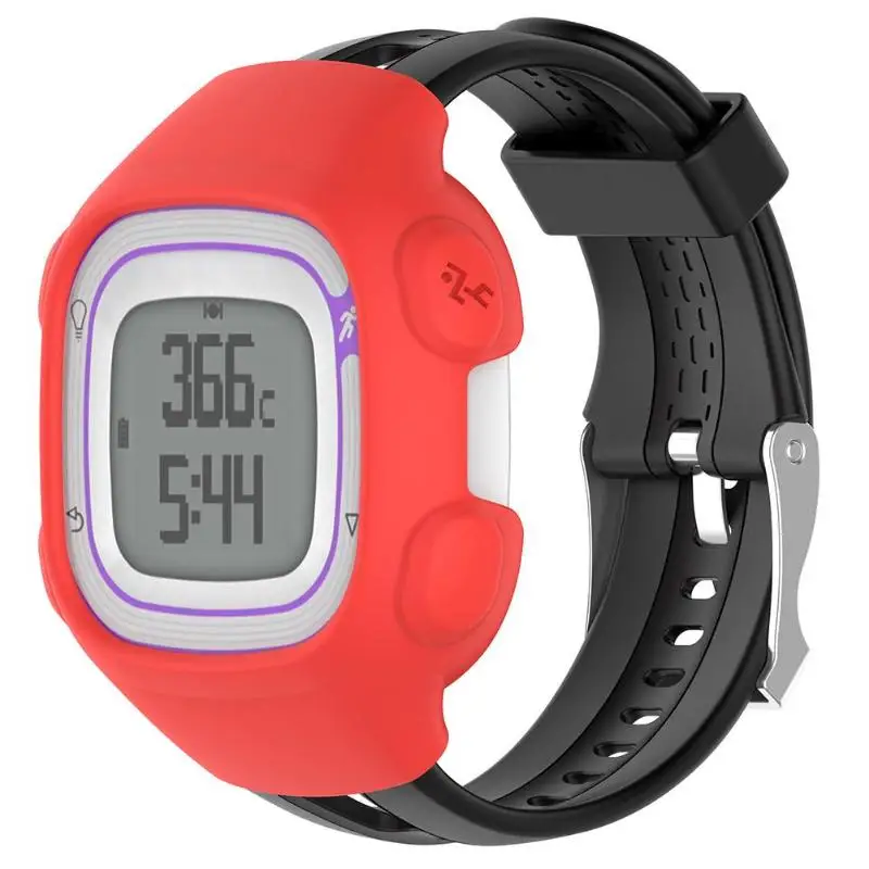 1 шт. S/L Размер мягкий силиконовый Смарт-часы защитный чехол для Garmin Forerunner 10/15 браслет Защитный Браслет в виде ракушки