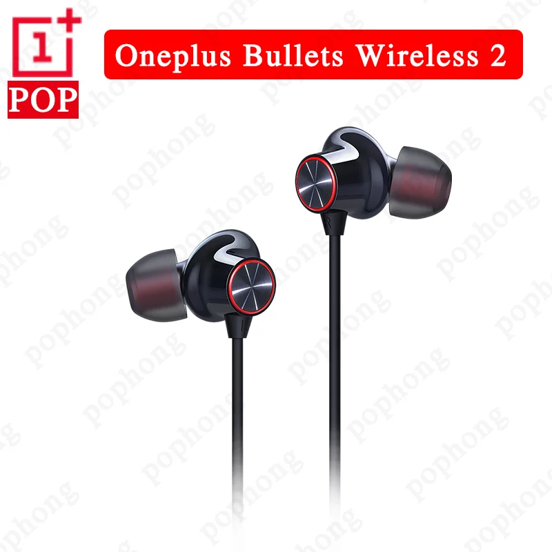 Наушники Oneplus Bullets Wireless 2 оригинальная bluetooth гарнитура с магнитным управлением для