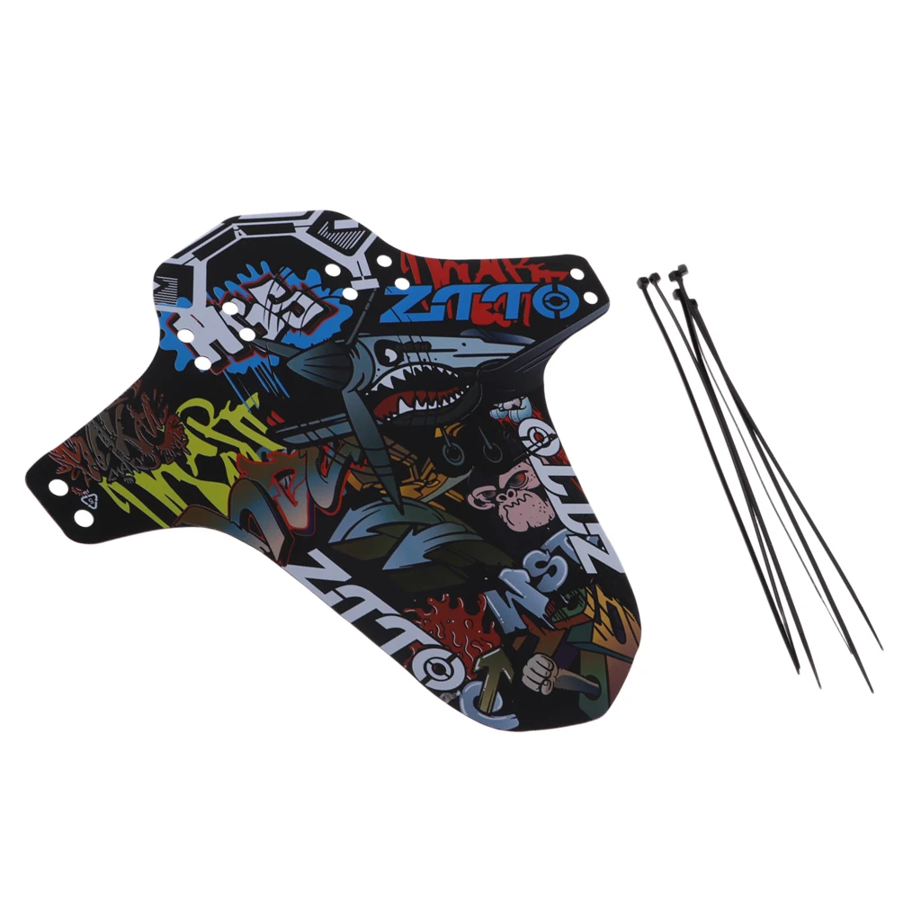 Горный велосипед MTB Передняя Задняя пластиковая велосипедная грязевая защита