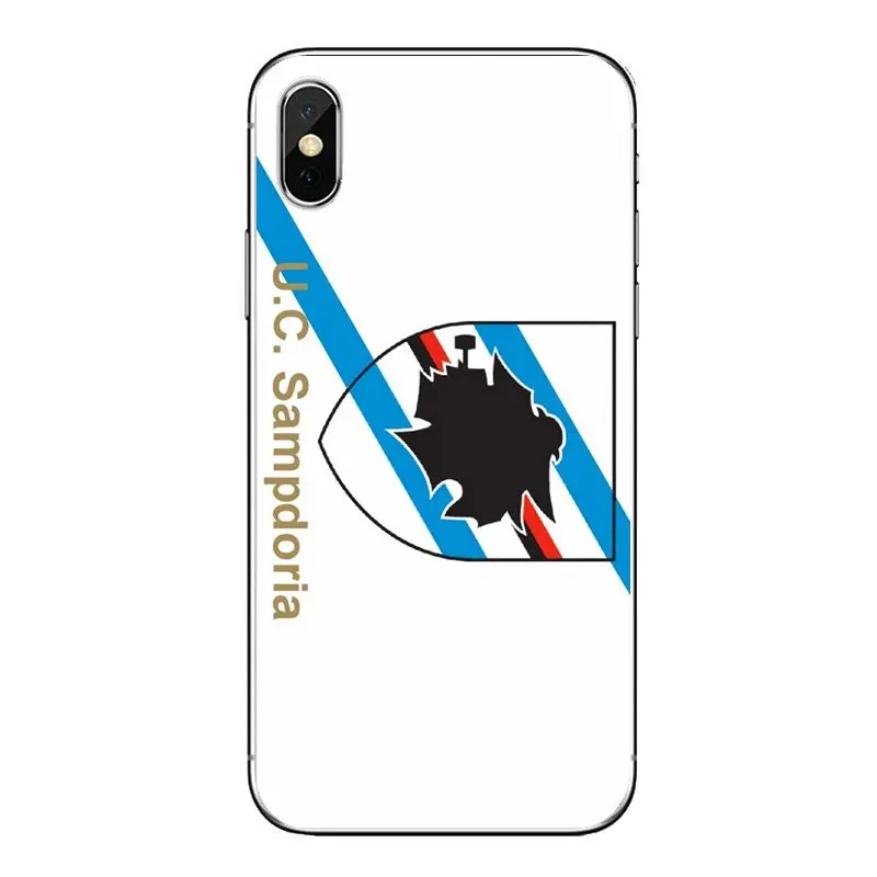 For Xiaomi Mi A1 A2 5X 6X 8 lite SE Pro Max Mix 2 2S 3 Mi5 Mi5S Sampdoria Genua Football Logo Soft Transparent Cases Covers |
