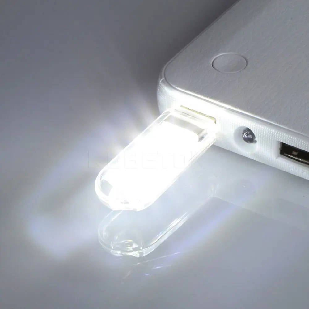 Мини USB светодиодный ночник портативный компьютерный светильник 3 светодиода