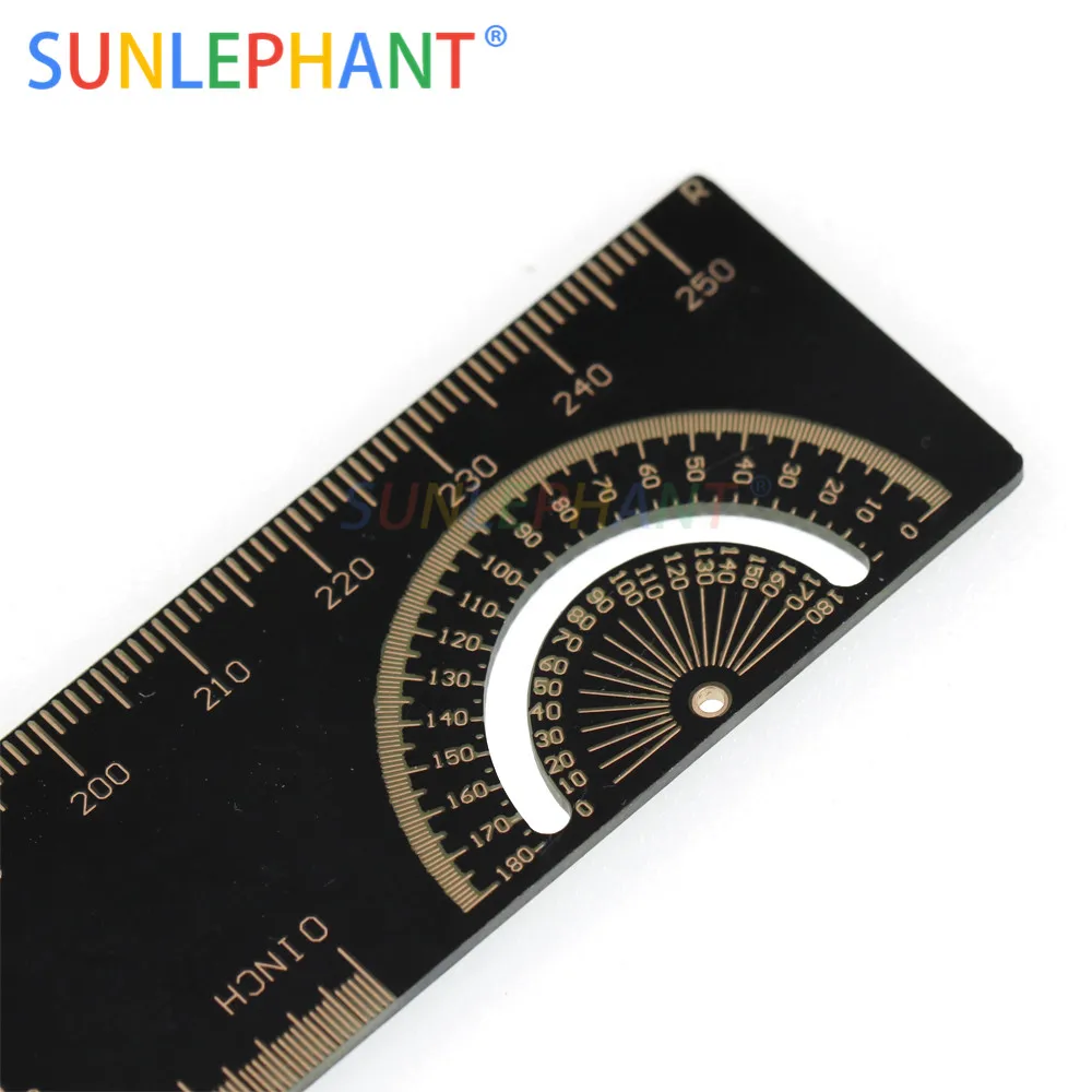 25 см 10 дюймов PCB линейка для электронных инженеров измерительный инструмент