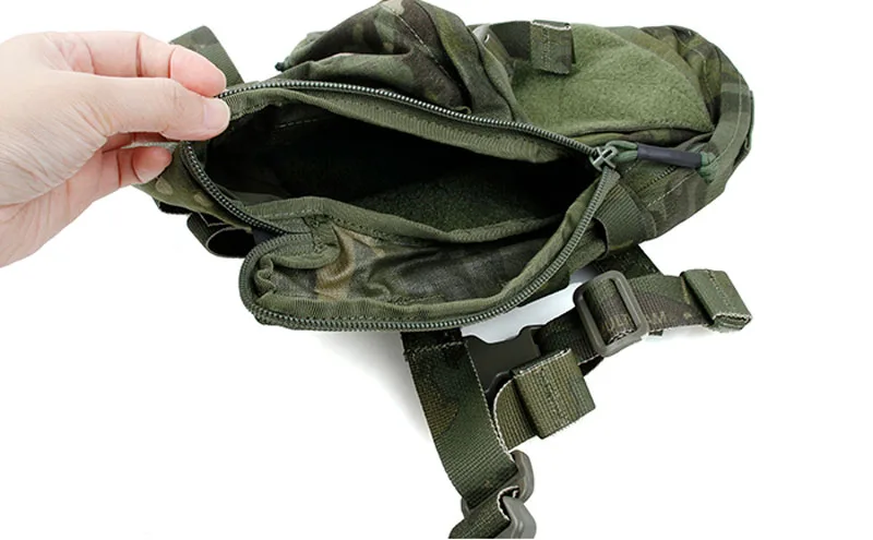 Тактический Мультикам мини гидратация мешок JPC MOLLE жилет мешок воды 500D Cordura